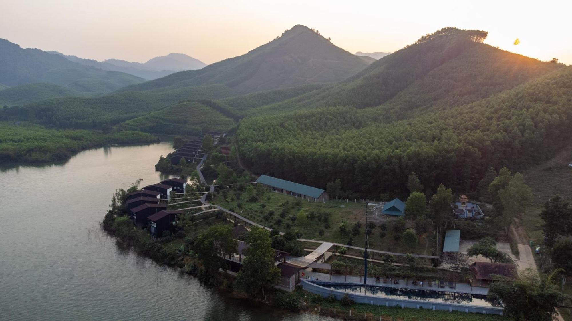 Nguyen Shack Retreat Resort Phong Nha Kültér fotó